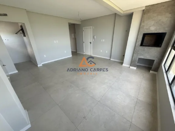 Imagem Apartamento novo, frente mar com 87m², 2 suítes e churrasqueira a carvão na Meia Praia - Navegantes Adriano Carpes Imóveis vende!