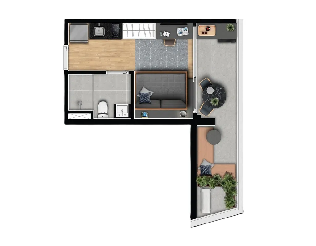 Imagem Sofisticado e com conceito wellness, o empreendimento tem o melhor da valorização, mobilidade, gas...