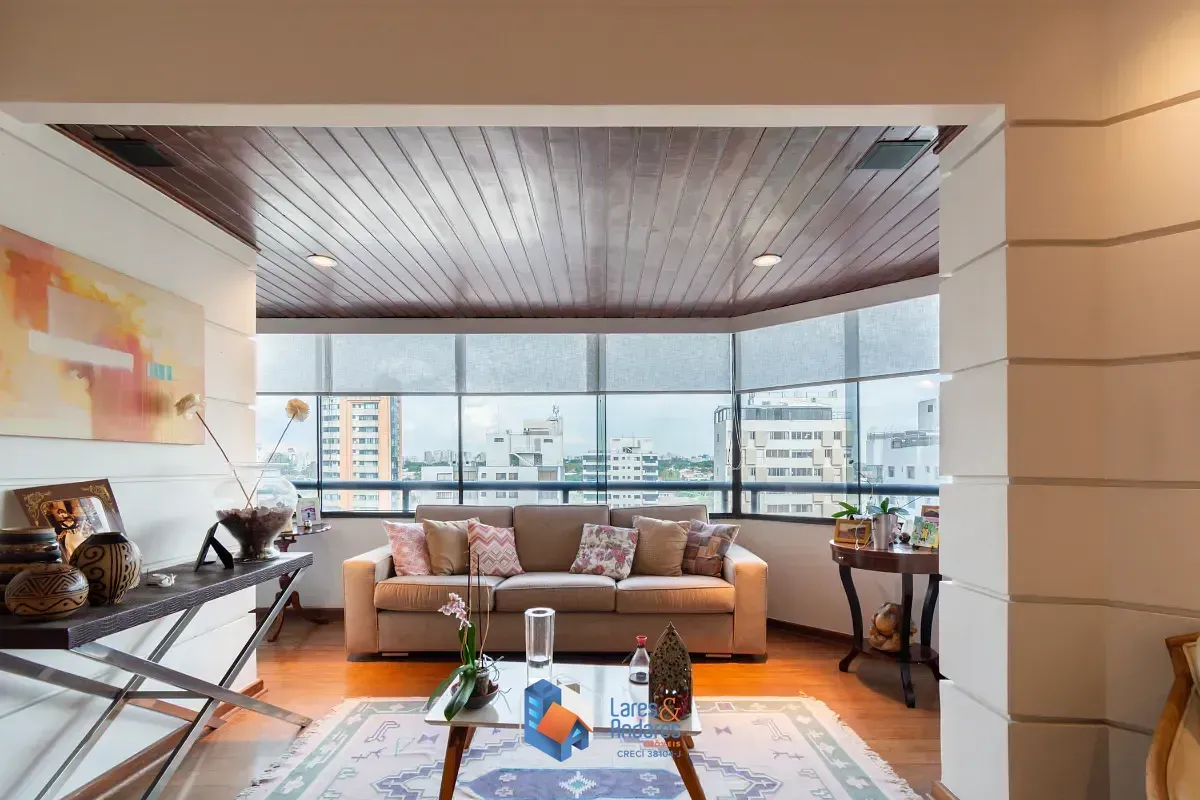 Imagem Cobertura para venda em Moema com 4 quartos, sendo 2 suítes, 455m²