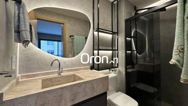 Imagem Flat com 1 dormitório à venda, 46 m² por R$ 660.000,00 - Setor Marista - Goiânia/GO