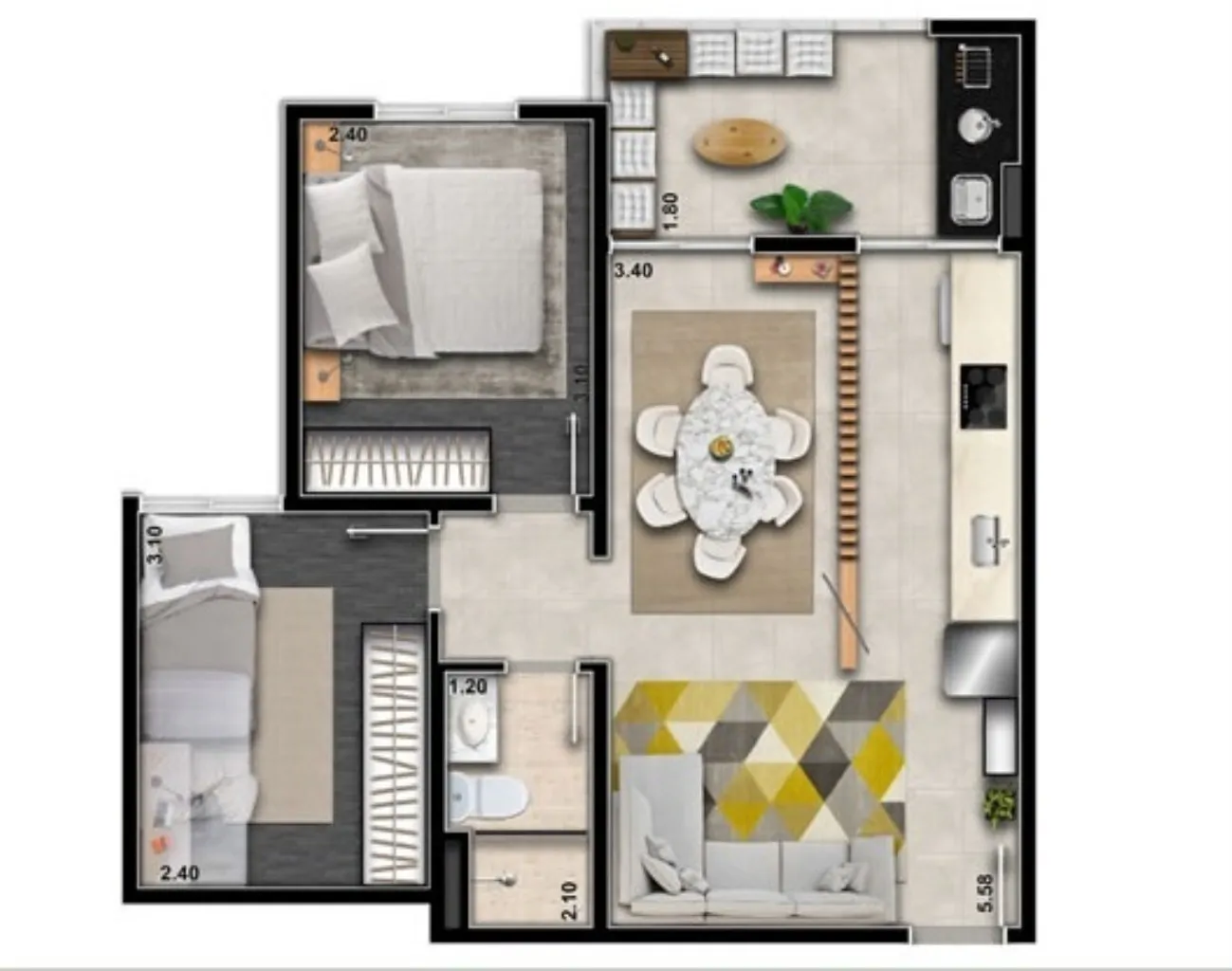 Imagem APARTAMENTO RESIDENCIAL em São Paulo - SP, Vila Ema