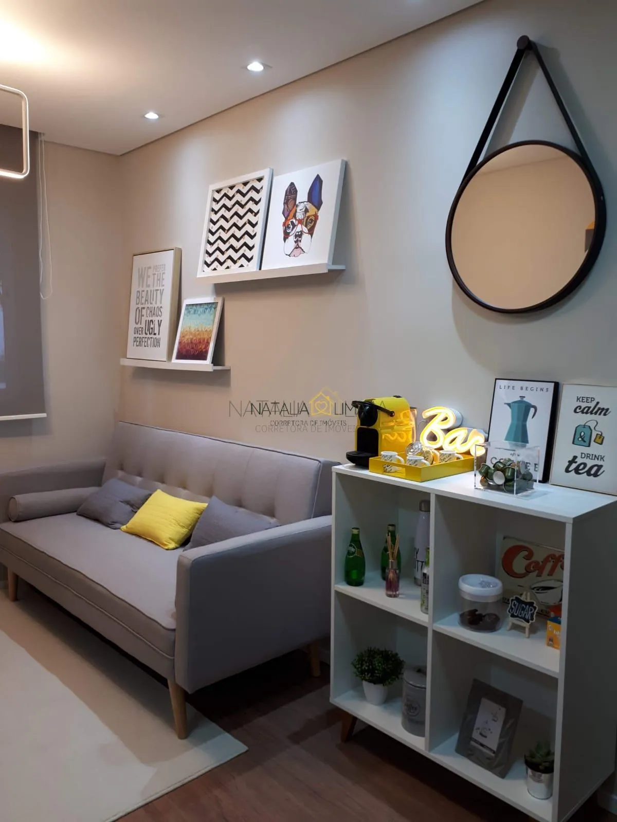 Imagem Lindo Apartamento no Campo Limpo com 1 Quarto e 1 vaga à Venda, 35 m² por R$ 212.000