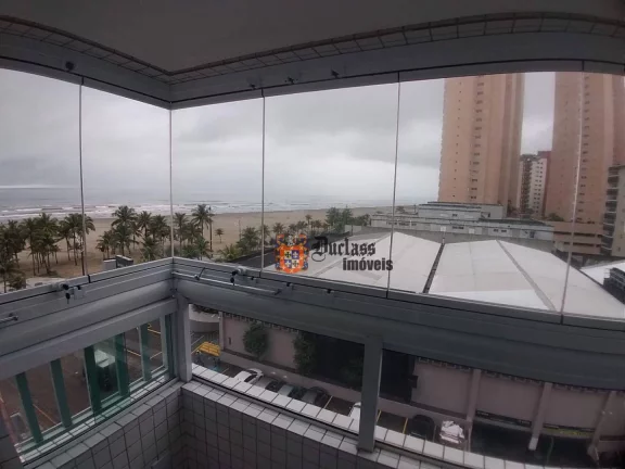 Imagem Apartamento Beira Mar com 3 dormitórios à venda, 140 m² por R$ 1.500.000 - Guilhermina - Praia Grande/SP