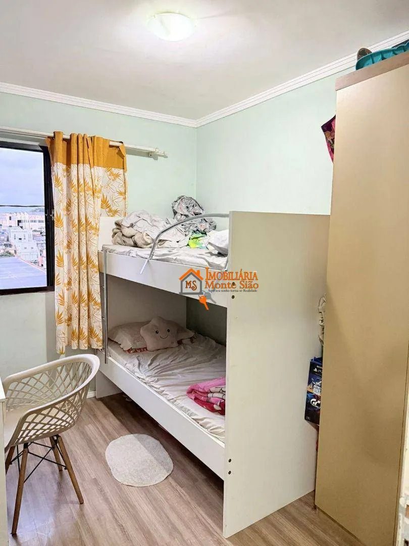 Imagem Apartamento com 1 dormitório à venda, 48 m² por R$ 250.000 - Parque Uirapuru - Guarulhos/SP