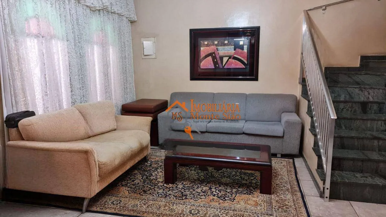 Imagem Sobrado com 3 dormitórios à venda, 140 m² por R$ 852.000,00 - Vila Maranduba - Guarulhos/SP