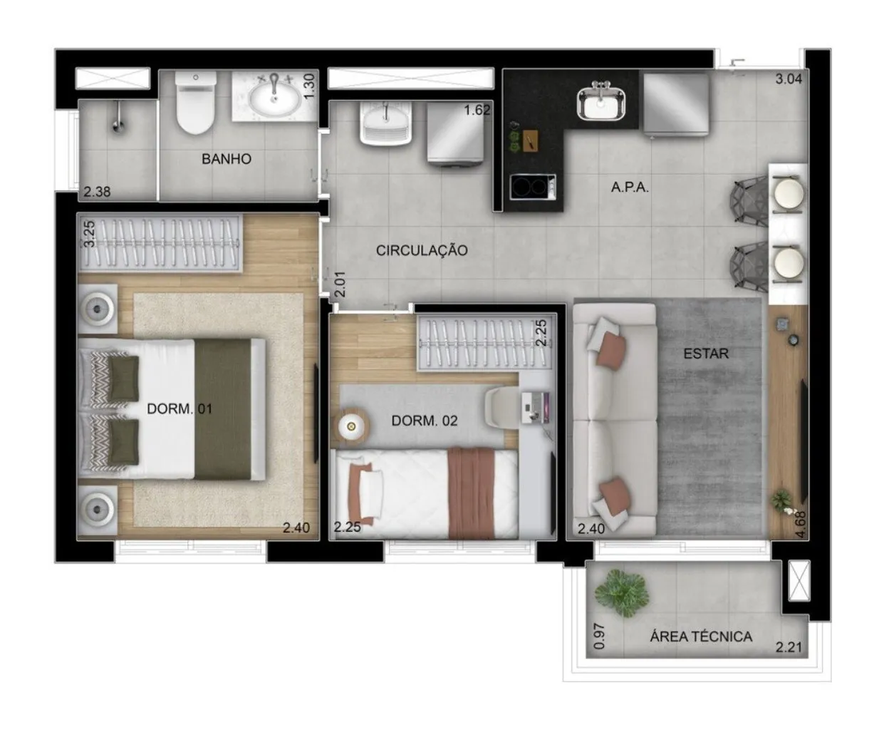 Imagem APARTAMENTO RESIDENCIAL em São Paulo - SP, Vila Guilhermina