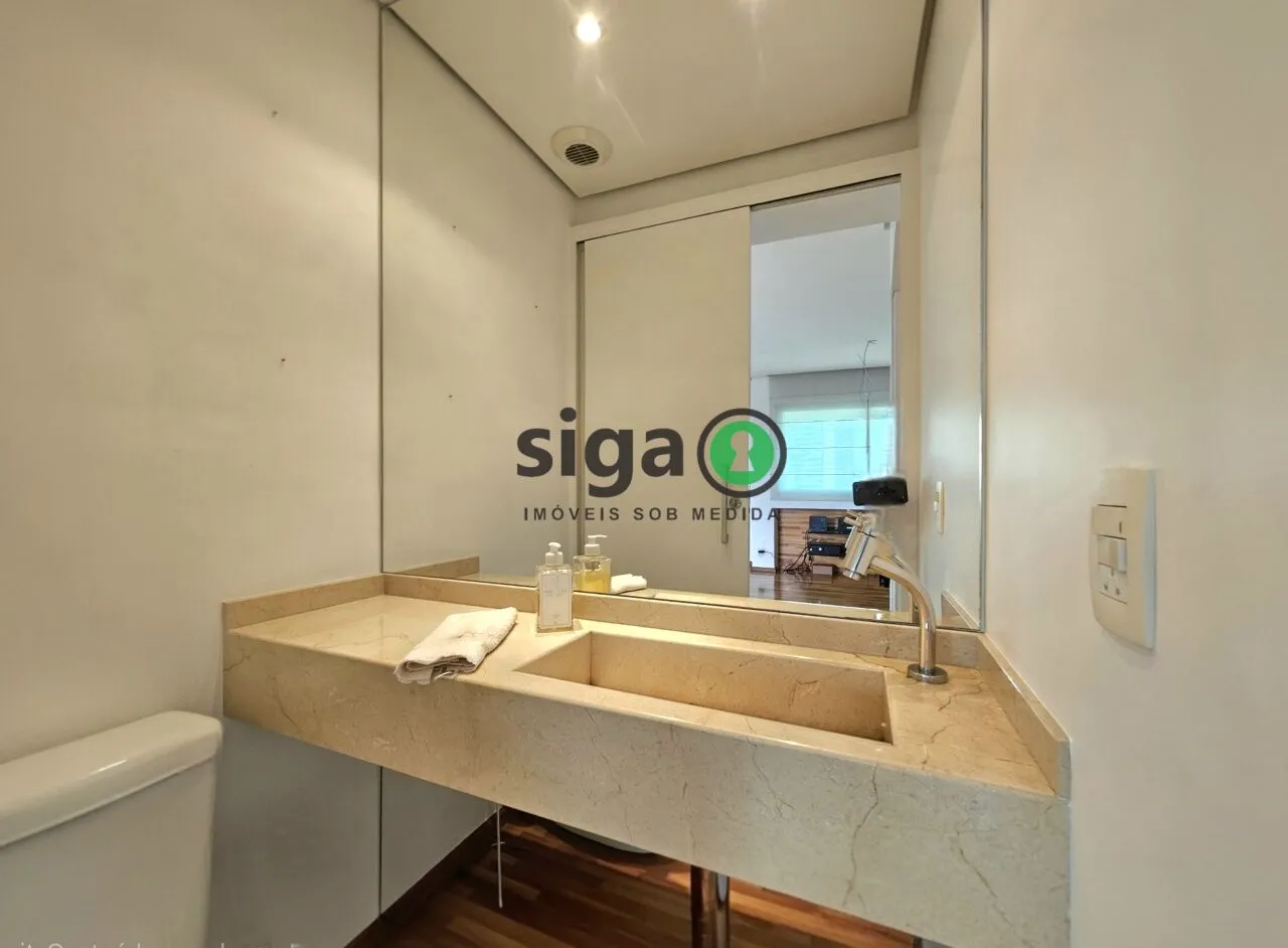 Imagem Apartamento 147 metros 3 suítes 3 vagas e depósito com localização estratégica no Campo Belo