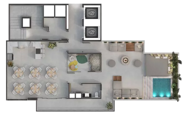 Imagem Opus Residence - Apartamento à venda no bairro Cordeiros - Itajaí/SC