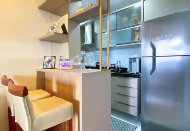 Imagem Apartamento Moderno e Totalmente Mobiliado na Melhor Localização dos Bancários!