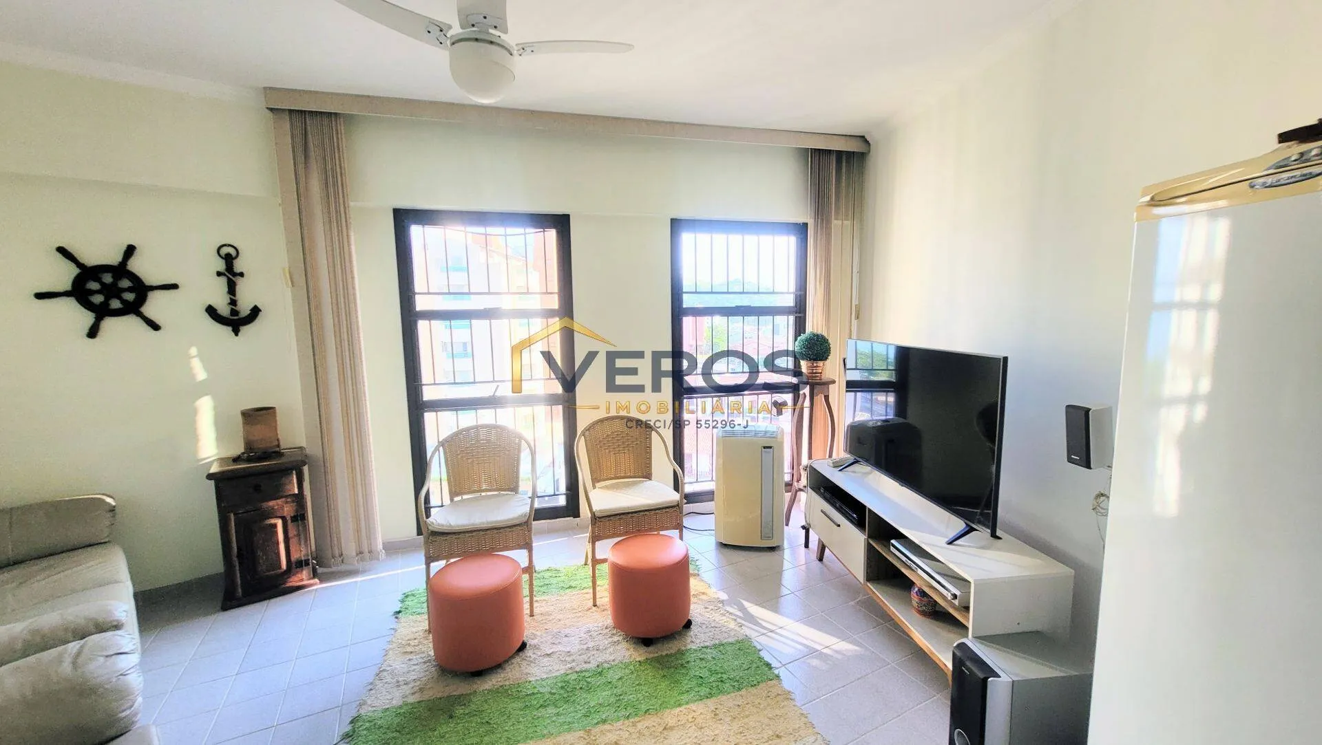 Imagem Apartamento na orla da praia Venda no prédio redondo na Martim de Sá