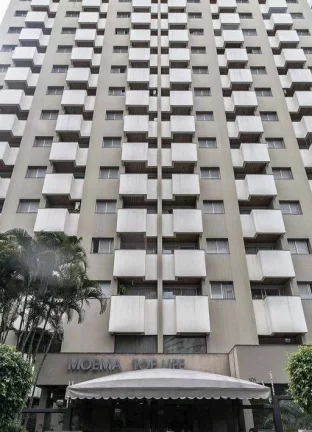 Imagem Flat disponível para venda no Condomínio Moema Top Life, com 33m², 1 dormitório e 1 vaga de garagem