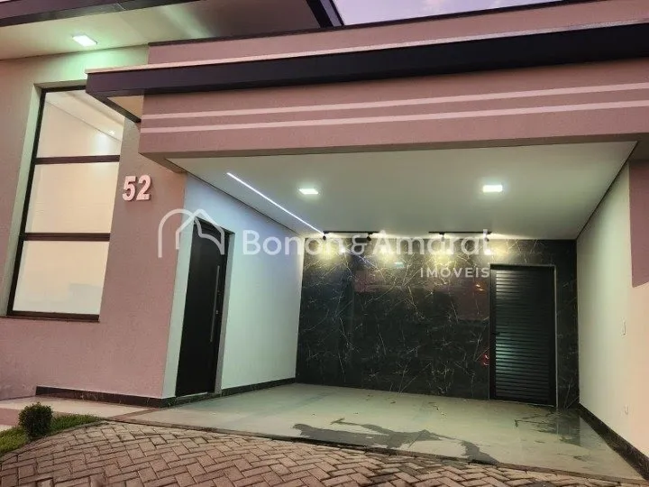 Imagem Casa nova à venda com 3 quartos no Condomínio Reserva Monterrey, Monte Mor