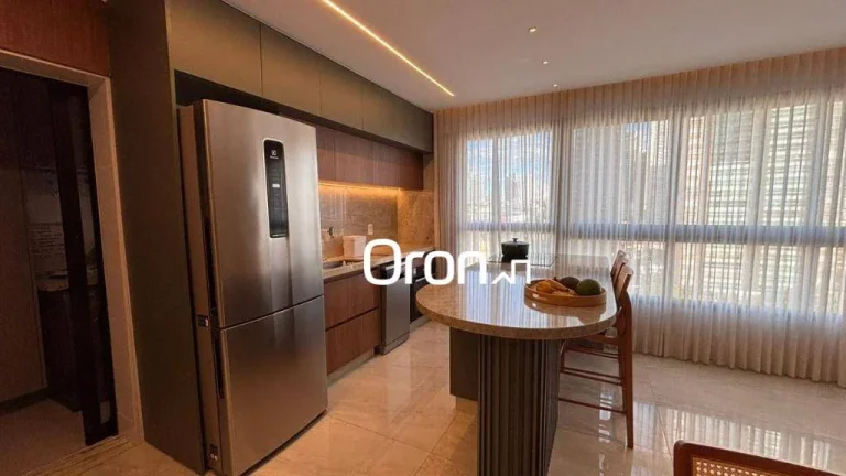 Imagem Apartamento mobiliado com 2 dormitórios à venda, 89 m² por R$ 1.300.000 - Setor Oeste - Goiânia/GO