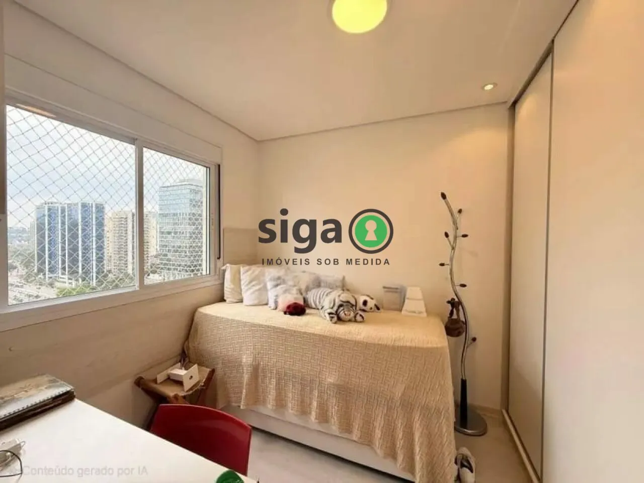 Imagem Apartamento à venda no Brooklin, 116m², 3 suítes, varanda gourmet, pronto para morar
