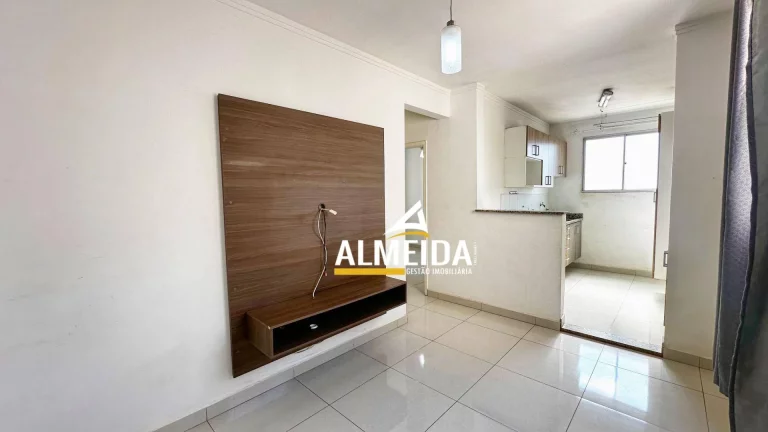 Imagem Apartamento com 2 dormitórios para alugar, 45 m² por R$ 1.468,50/mês - Jardim Paulista - Rio Claro/SP