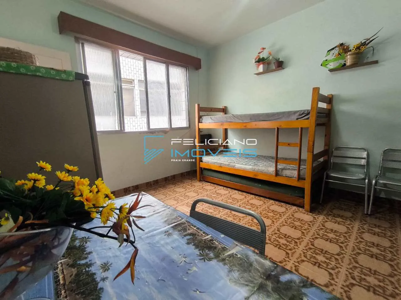 Imagem Kitnet com 1 quarto, Canto do Forte, Praia Grande - R$ 230 mil, Cod: 7341
