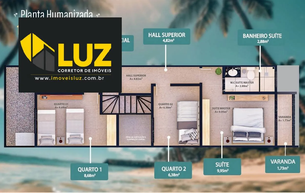 Imagem ICARAÍ VILLAGE SOL - CONDOMÍNIO FECHADO DE CASAS DUPLEX EM CAUCAIA