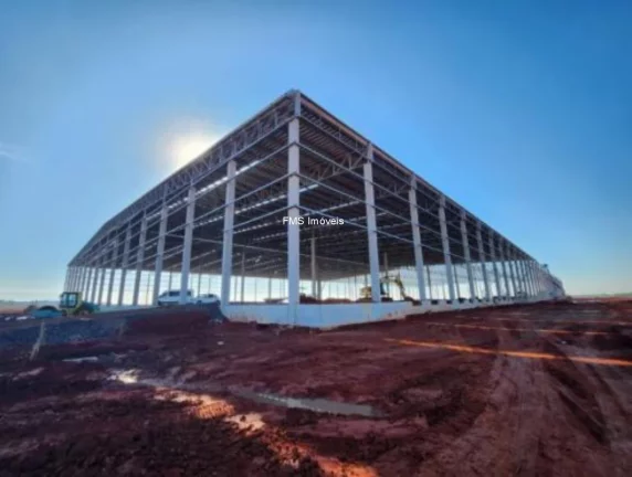 Imagem Galpão Comercial para Locação em Guaíba-RS Zona Rural Pq. 35: 2 Banheiros, 10 Vagas, 38.480m² de Área