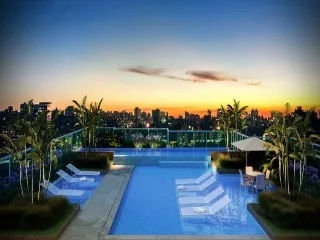 Imagem Apartamento à Venda no Brooklin Paulista - 1 quarto, 1 banheiro, 1 vaga de garagem - 33,00 m² - Condomínio Cosmopolitan High Garden