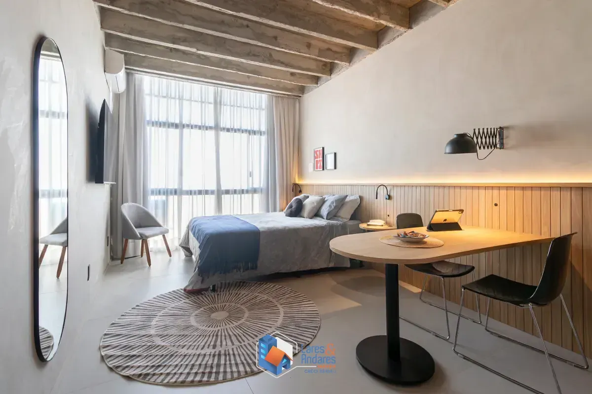 Imagem Apartamento para venda e locação em República com 1 quarto, 29m²