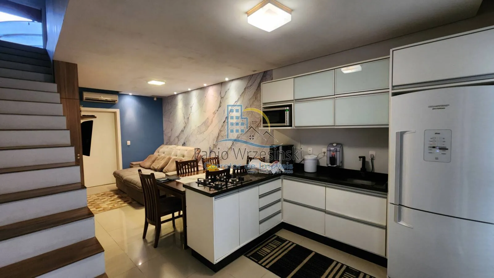 Imagem Apartamento saguacu com 3 suites e semi-mobiliado