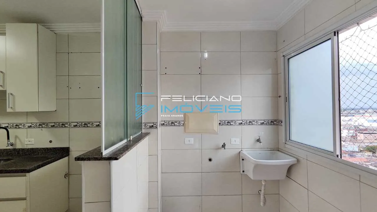 Imagem Apartamento com 3 quartos, Aviação, Praia Grande - R$ 850 mil, Cod: 7110