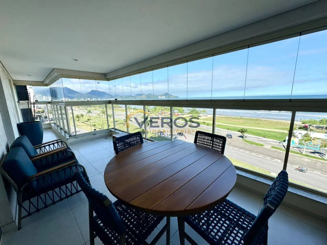 Foto do imóvel Apartamento para locação Frente Mar - Mobiliado - Jardim Aruan