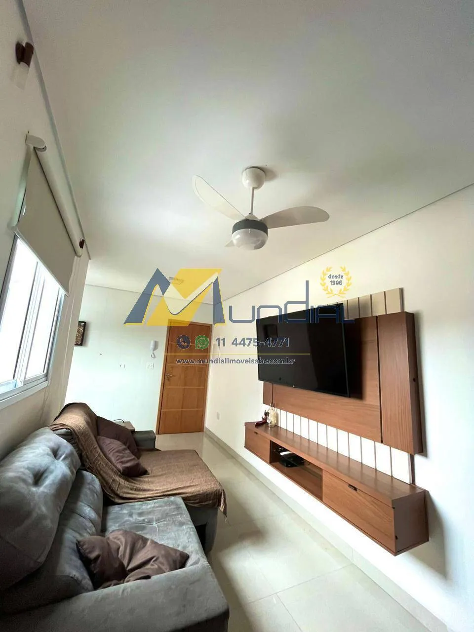 Imagem Cobertura Mobiliada para Locação com 91 m² e Área Gourmet em Santo André