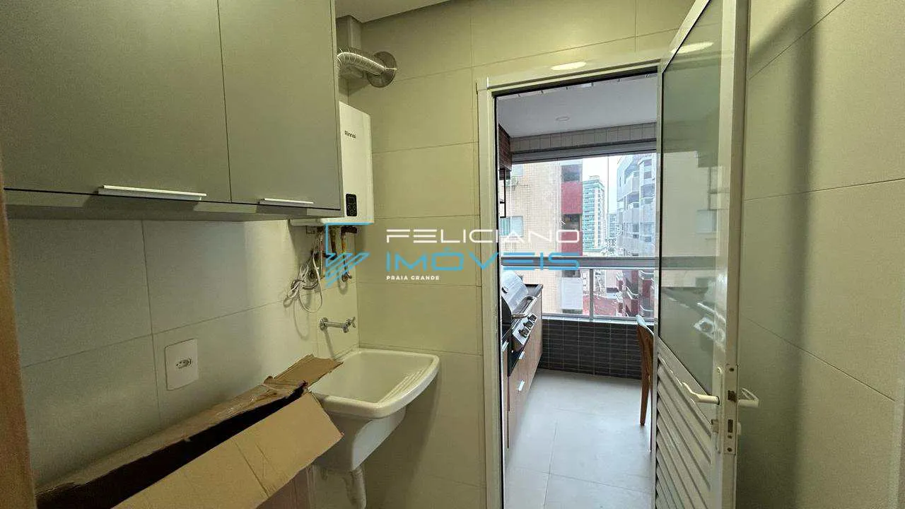Imagem Apartamento com 2 quartos, Guilhermina, Praia Grande - R$ 772 mil, Cod: 7375