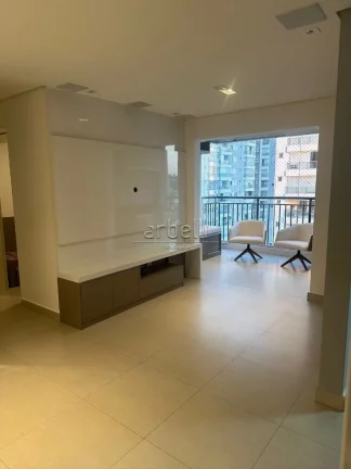 Imagem Apartamento com 62 M², 2 dormitórios, ampla sala com sacada, área de serviços, cozinha, 02 banhe...
