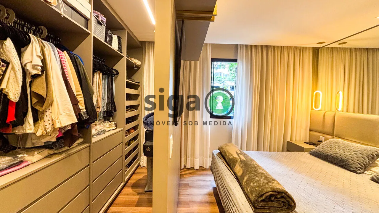 Imagem Apartamento à venda no Panamby: 122m² , 3 dorms (2 suítes) decoração impecável e pronto para morar