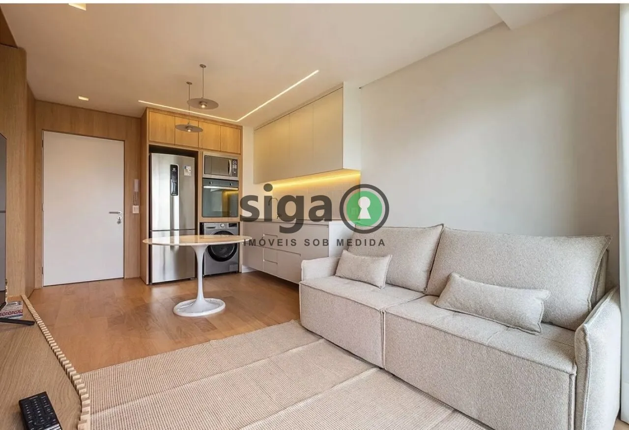 Imagem Lindo Apartamento com 1 dormitório, 1 vaga, à Venda na Vila Madalena