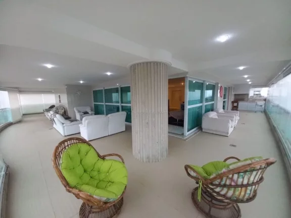 Imagem Apartamento Alto Padrão - à Venda - 4 suítes - Vista Mar - Gonzaga/Santos