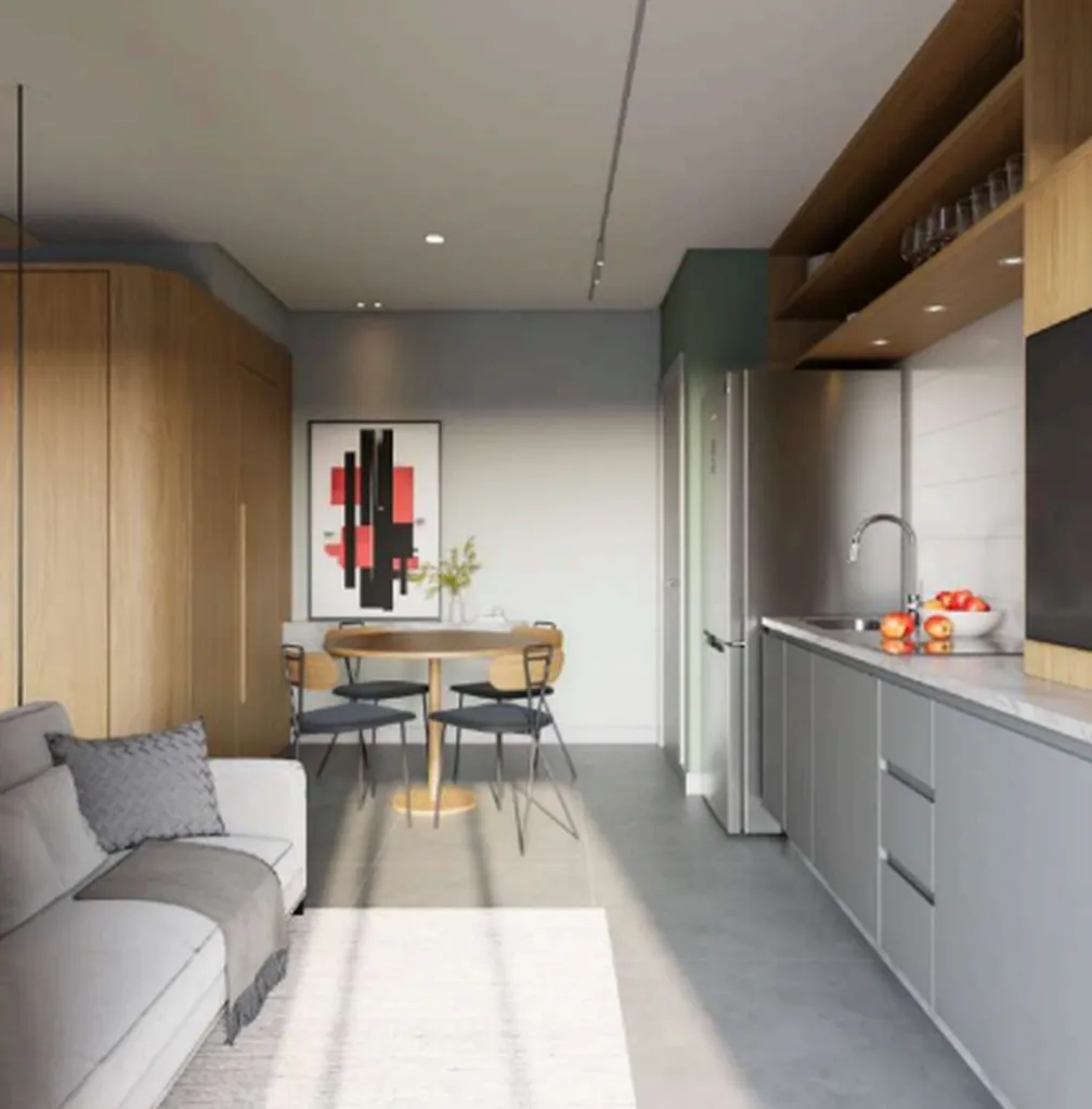 Imagem Imperdível oportunidade: Apartamento à venda em Curitiba-PR, no São Francisco, 1 quarto, 1 banheiro, 30,62 m²!