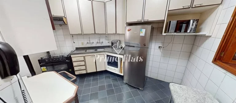 Imagem Flat disponível para locação no The Sutton House com 120m², 3 dormitórios e 2 vagas de garagem