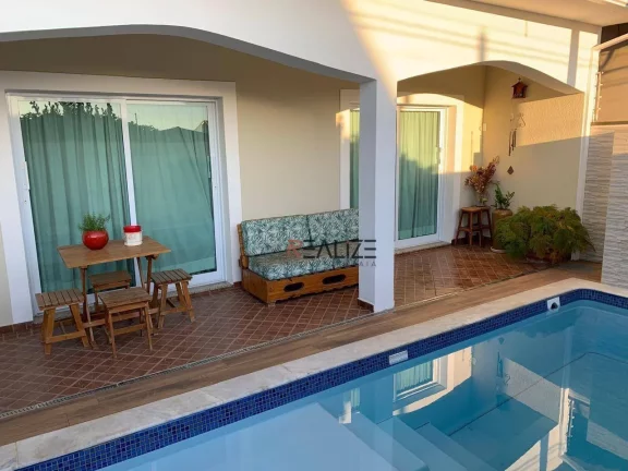 Imagem Casa com piscina e 3 dormitórios à venda, 139 m² por R$ 1.010.000 - Jardim Olinda - Indaiatuba/SP