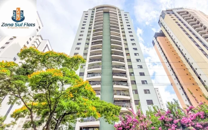 Imagem Apartamento à Venda em Moema Pássaros Com 2 Suítes e 2 Vagas