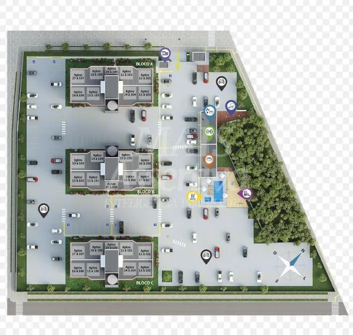 Imagem Residencial Capri - Pré Lançamento, bairro Campina em São Leopoldo/RS