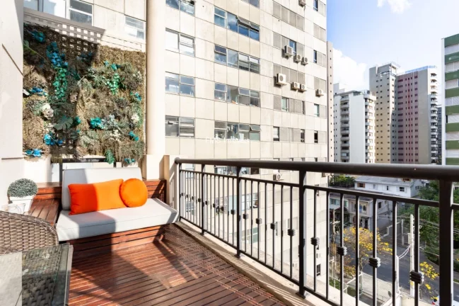 Imagem Apartamento Duplex á venda em Moema com 2 Suítes, 2 Vagas, 163m²