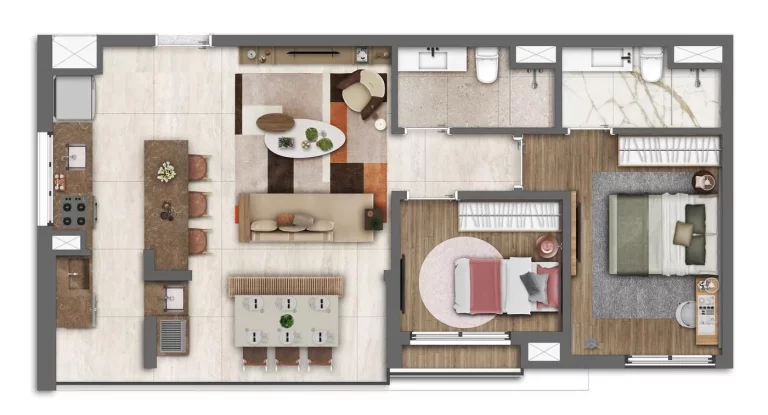 Imagem BROOKLIN NOVENTA - BENX - Apto de 72m², em um dos bairros mais desejados da cidade!!
