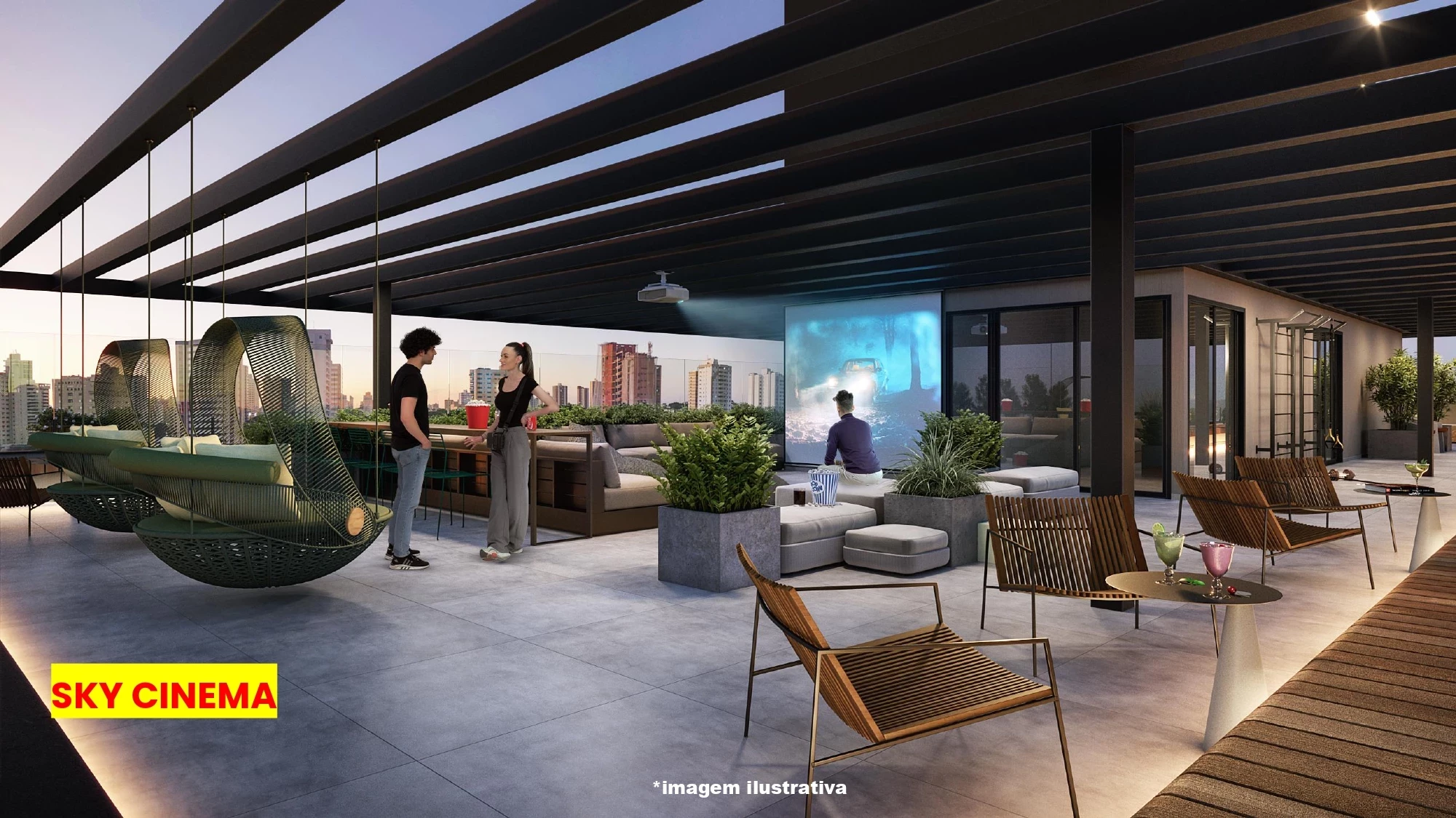 Imagem Apartamento com 1 Quarto à Venda, 59 m² em Vila Vilas Boas - Campo Grande