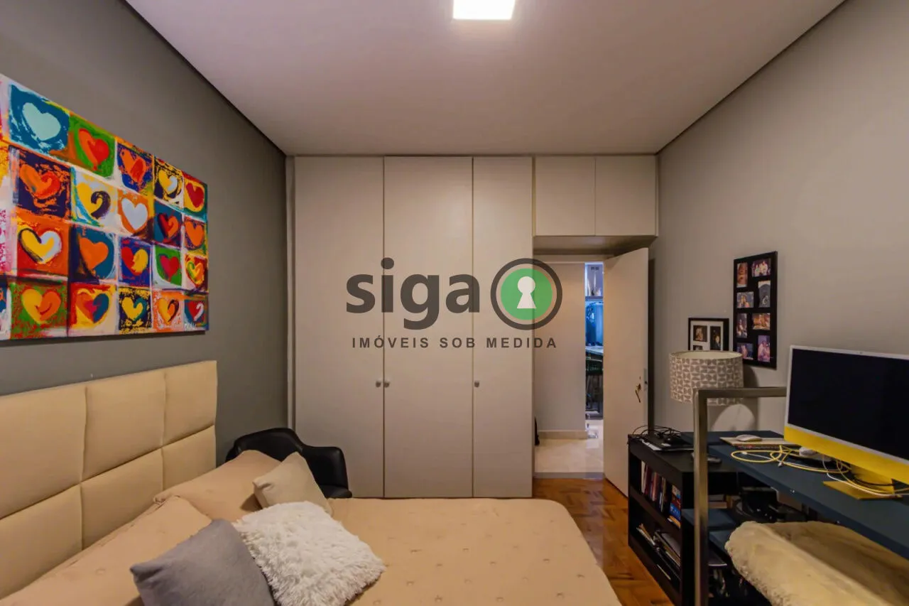 Imagem Apartamento para venda ou locação no Jardim Paulista, mobiliado e com 2 quartos
