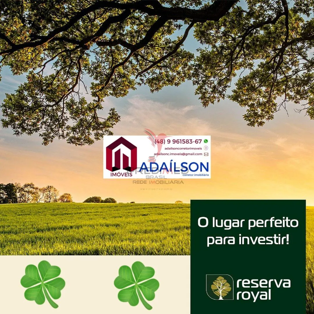 Imagem Reserva Royal: seu investimento seguro em Tijucas SC