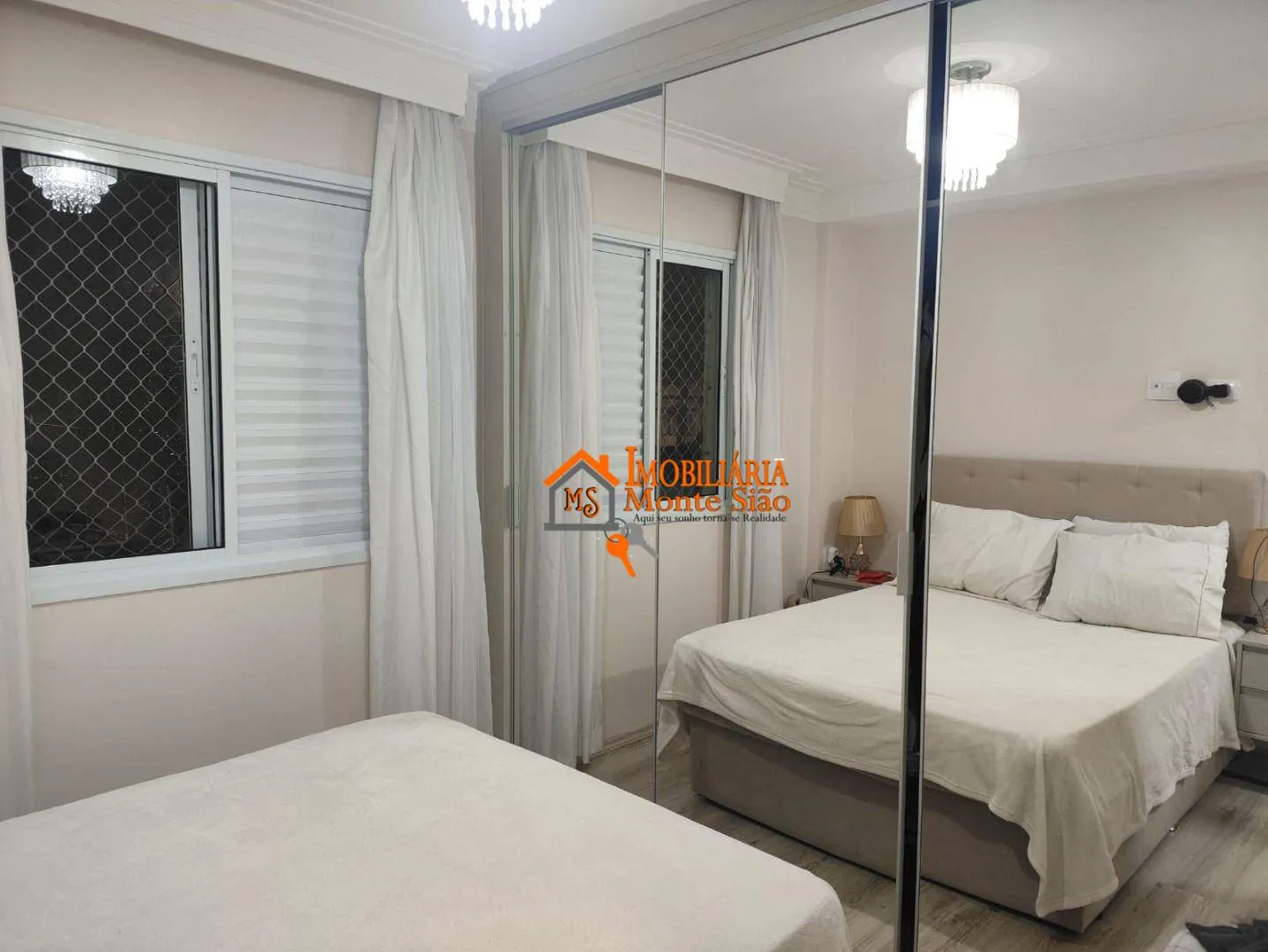 Imagem Apartamento a venda com 61m² com 2 quartos, 1 suíte, 1 vaga coberta e varanda gourmet - Jardim Aida