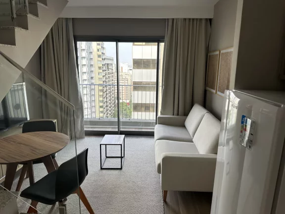 Imagem Studio à venda em São Paulo, Cerqueira César, com 1 quarto, 21,76m2