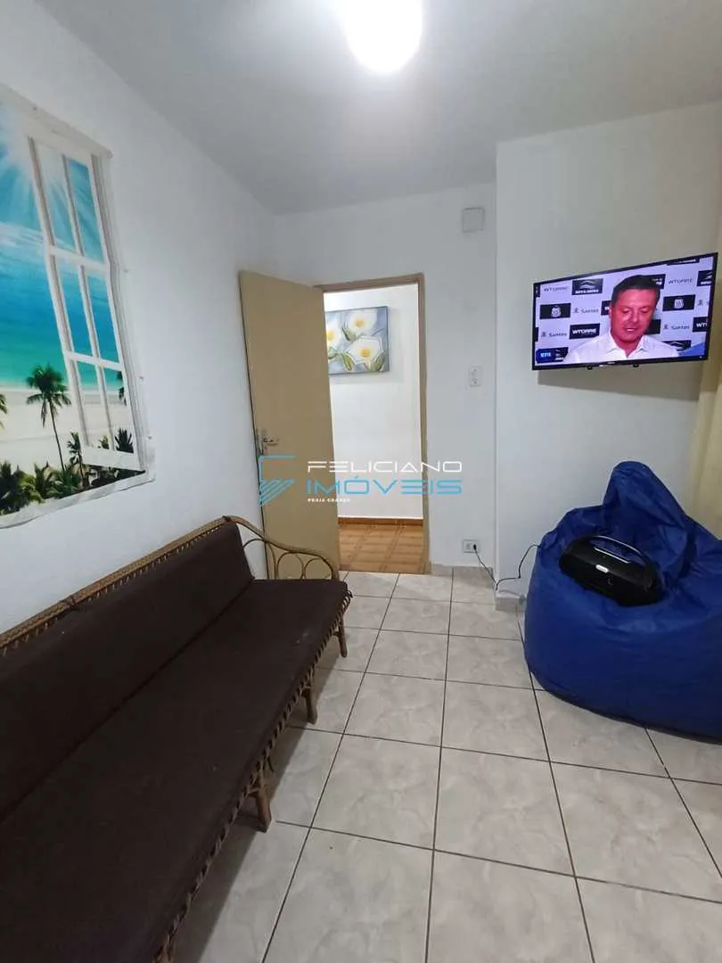 Imagem Apartamento com 2 quartos, Guilhermina, Praia Grande - R$ 365 mil, Cod: 6524
