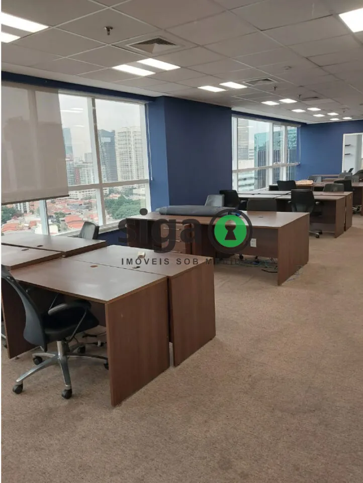 Imagem CONJUNTO COMERCIAL 303M² PARA VENDA E LOCAÇÃO MOBILIADO AV ROQUE PETRONI BROOKLIN