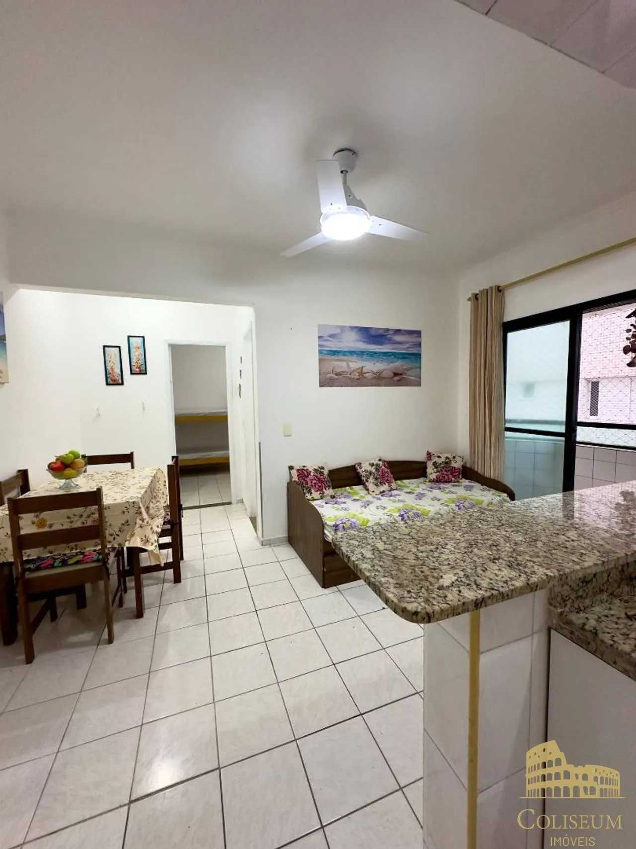 Imagem Apartamento com 1 dormitório à venda, 42 m² por R$ 315.000,00 - Vila Assunção - Praia Grande/SP