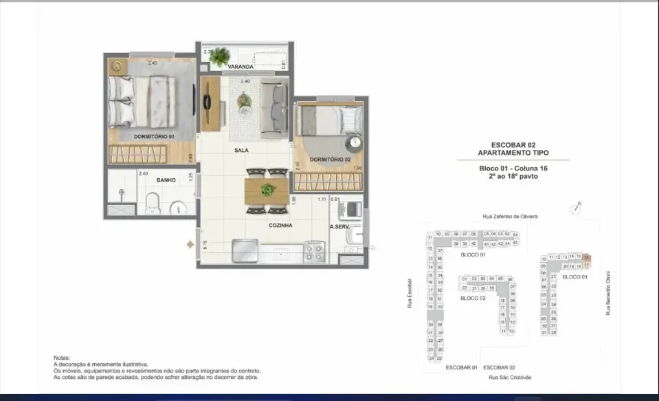 Imagem Luzes do Rio - Apartametno 1 quarto, São Cristóvão