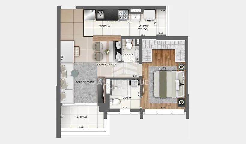 Imagem Z COTOVIA MOEMA - Apartamento à venda em São Paulo/SP